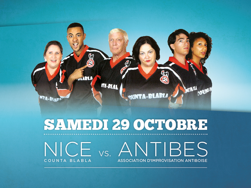 Match d'improvisation Nice / Antibes - www.cote.azur.fr (Communiqué de presse)