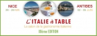 L'ITALIE À TABLE NICE
