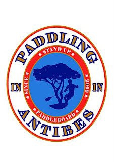 Paddling in Antibes