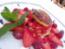 rosace de fraises et son feuilleté caramélisé