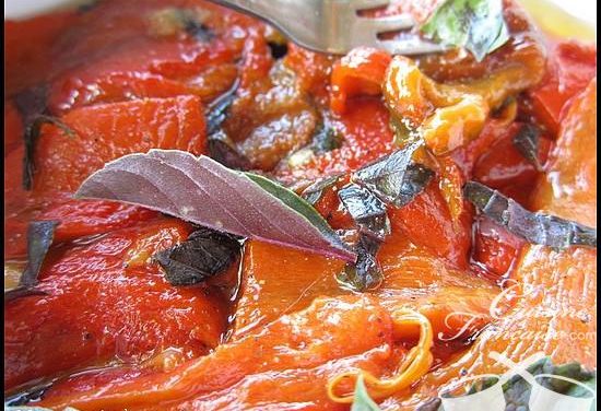 Marinade de poivrons