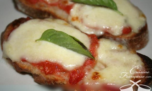 Bruschetta  méditerranéenne