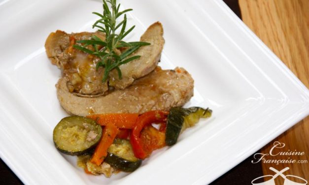 Rôti de Porc à la Provençale