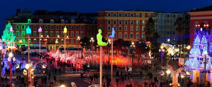 Parcours artistique Guidé sur la ligne du Tramway à Nice