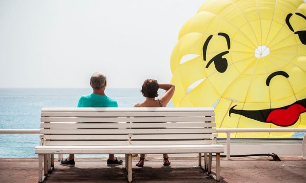 Photo de la semaine : Les vacanciers et le parachute ascensionnel