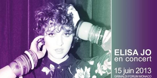 Elisa Jo en concert au Grimaldi Forum