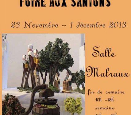 Foire aux Santons à Pierrefeu du Var