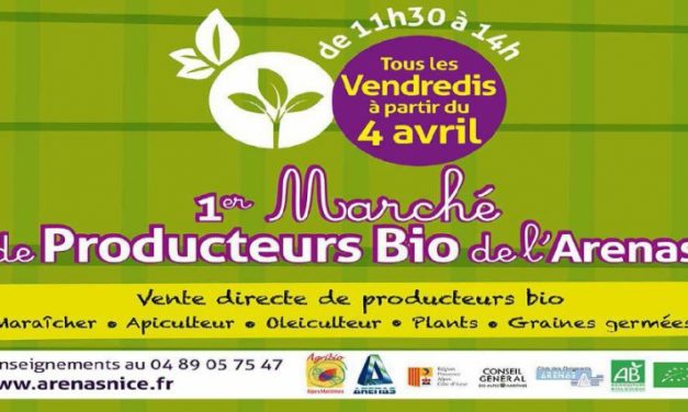 1er marché 100% bio de l’Arénas