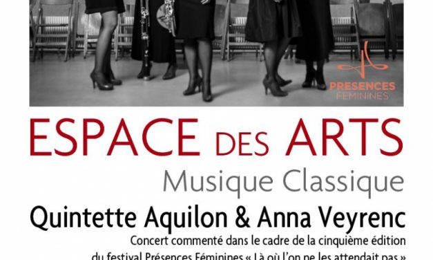 Concert classique : Quintette Aquilon & Anna Veyrenc