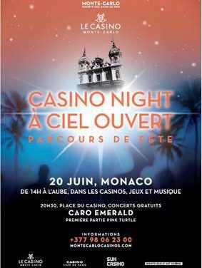 Casino Nights à Ciel Ouvert