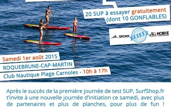 Testez le Stand-Up Paddle
