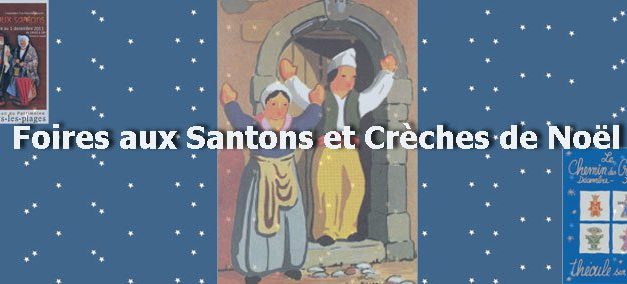 Les villes de la Côte d’Azur fêtent Noël – Foires aux Santons et Crèches de Noël