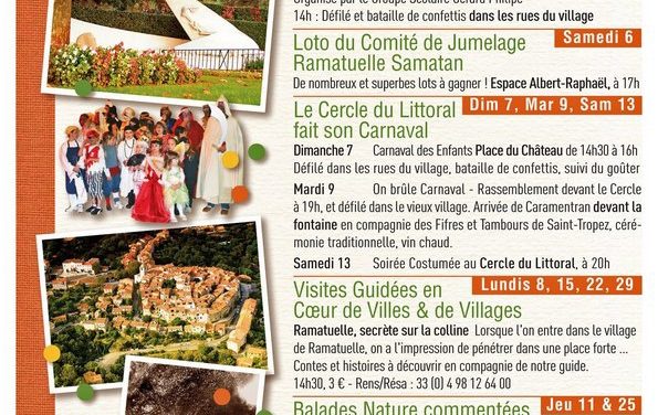 Ramatuelle du 1er au 29 février 2016
