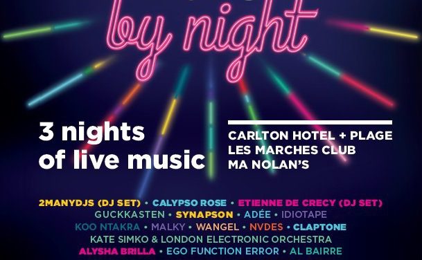 Festival Midem by night