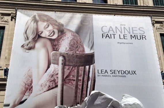 Cannes fait le mur