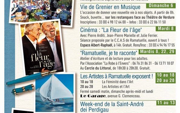 Ramatuelle du 1er au 30 mars 2016