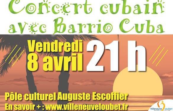 Concert cubain avec Barrio Cuba