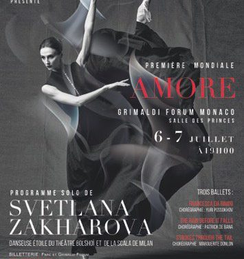 L’étoile russe Svetlana Zakharova au firmament du Grimaldi Forum