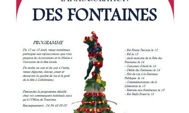 Fête des fontaines