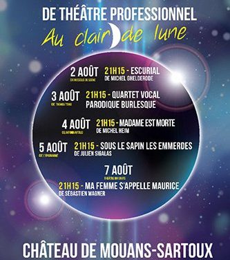 Festival « Au clair de Lune » de théâtre professionnel