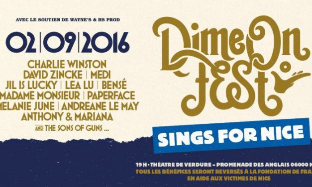 Dime on Fest, sings for Nice