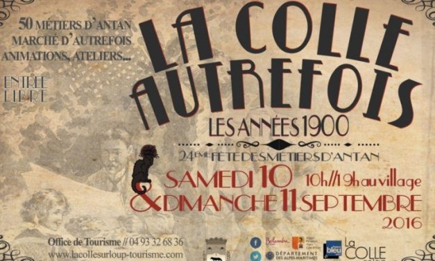 La Colle Autrefois – Fête des Métiers d’Antan