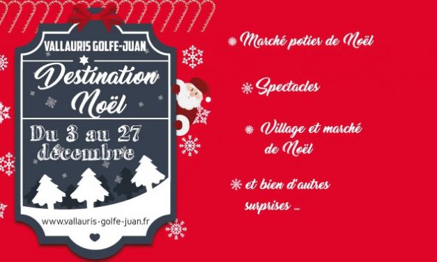 Destination Noël à Vallauris Golfe-Juan