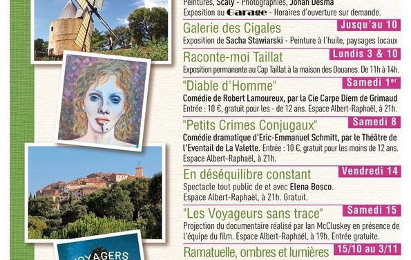 Ramatuelle du 1er au 31 octobre 2016