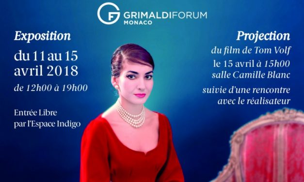 Maria By Callas au Grimaldi Forum du 11 au 15 avril 2018