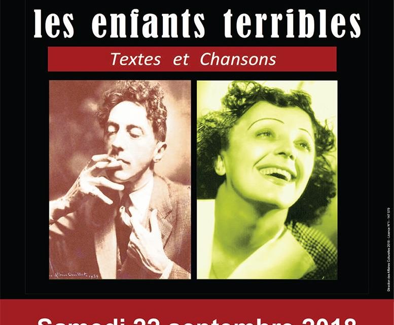 Cocteau et Piaf, les enfants terribles