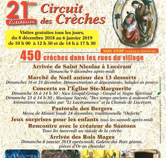 Le Circuit des Crèches de Lucéram