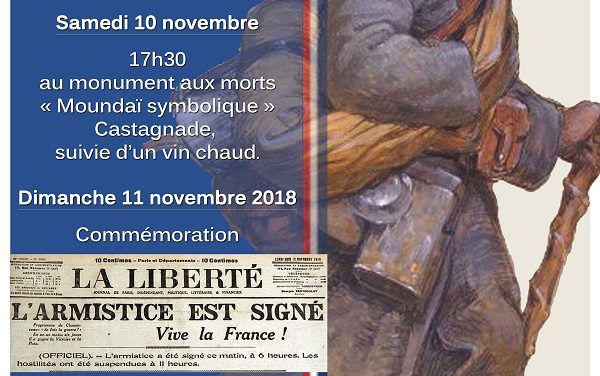 Centenaire de la première Guerre Mondiale à Valdeblore