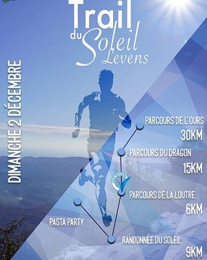 Trail du Soleil Levens 2018