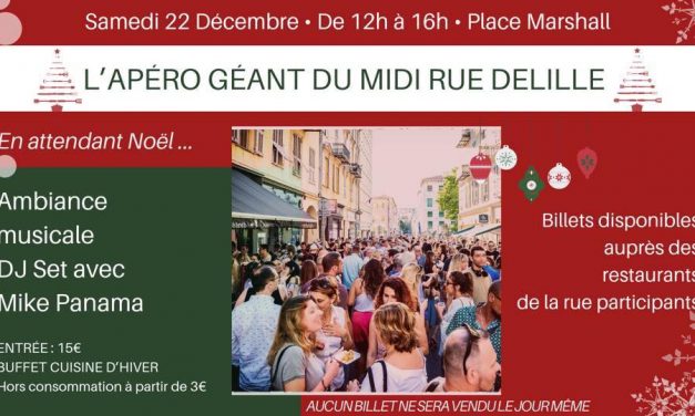 Apéro géant de la rue Delille « En attendant Noël »
