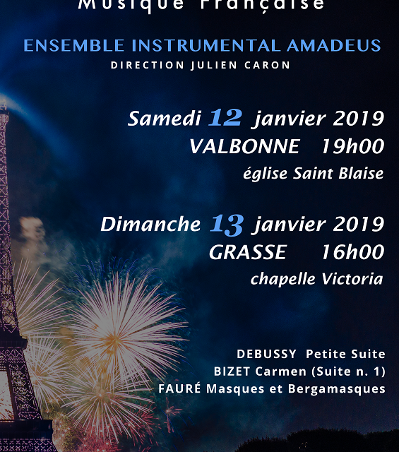 Concerts Musique Française