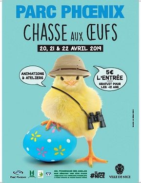 Chasse aux œufs  au Parc Phoenix