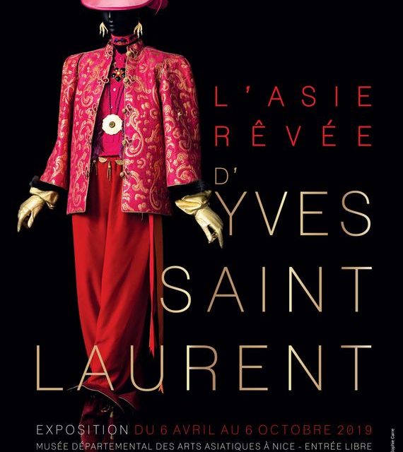 L’Asie rêvée d’Yves Saint Laurent à Nice