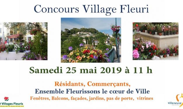 Concours Village Fleuri à Villeneuve-Loubet