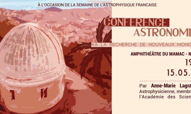 Conférence grand public: “A la recherche de nouveaux mondes” à Nice