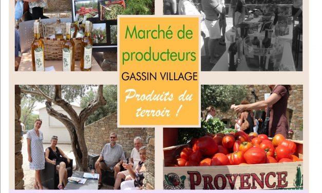 Marché de Producteurs et Produits du Terroir à Gassin
