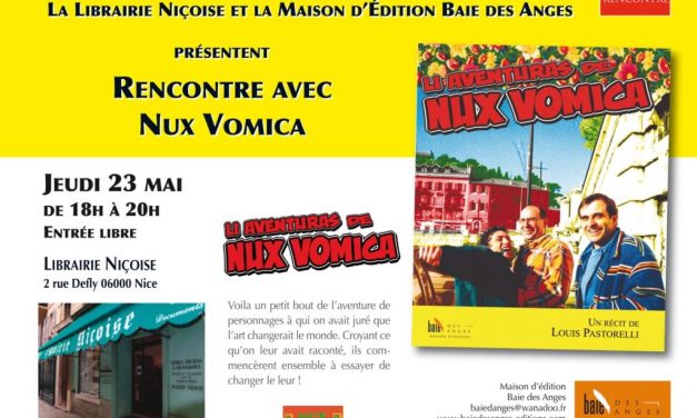 “Rencontre avec Nux Vomica” en compagnie de Louis Pastorelli