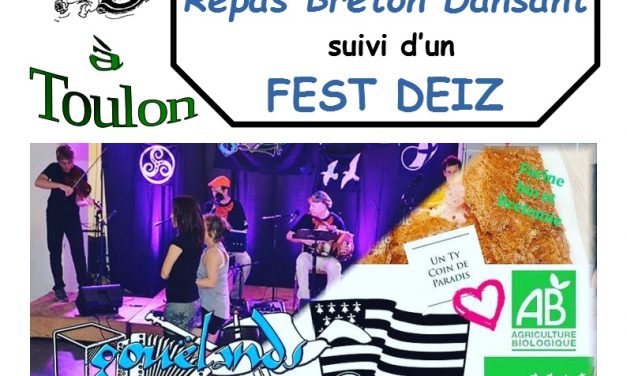 Repas Breton Dansant  suivi d’un Fest Deiz