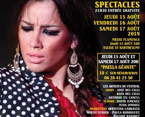 Festival Flamenco 2019 à Gorbio