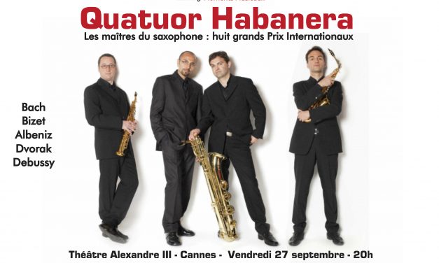 Quatuor Habanera à Cannes