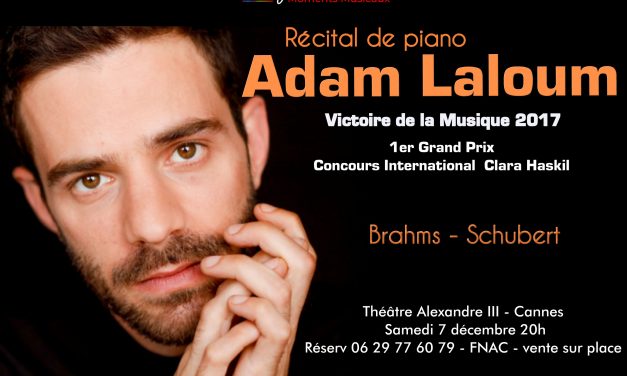 Récital de piano ADAM LALOUM à Cannes