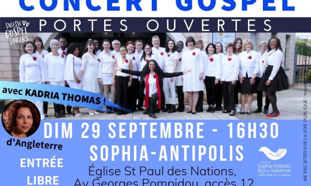 CONCERT gratuit Sagesse Gospel Singers