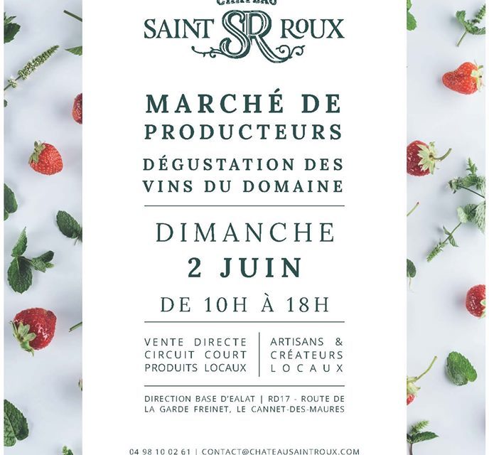 Marché des producteurs à Saint-Roux