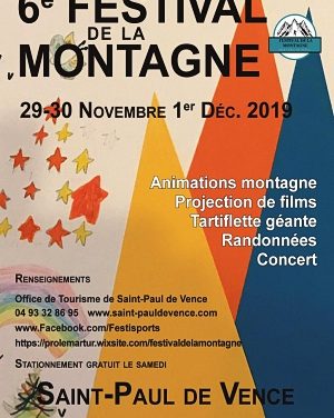 6ème Festival de la Montagne à Saint-Paul-de-Vence