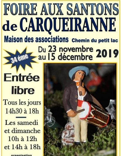 FOIRE AUX SANTONS DE CARQUEIRANNE