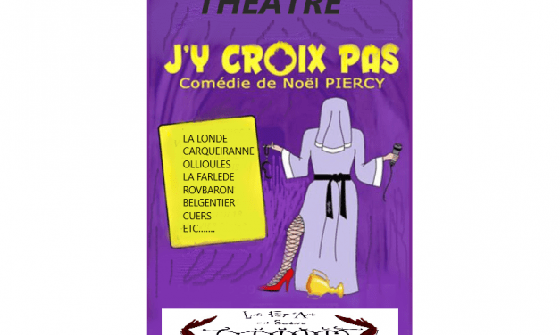 Soirée théâtre à Nans-les-Pins